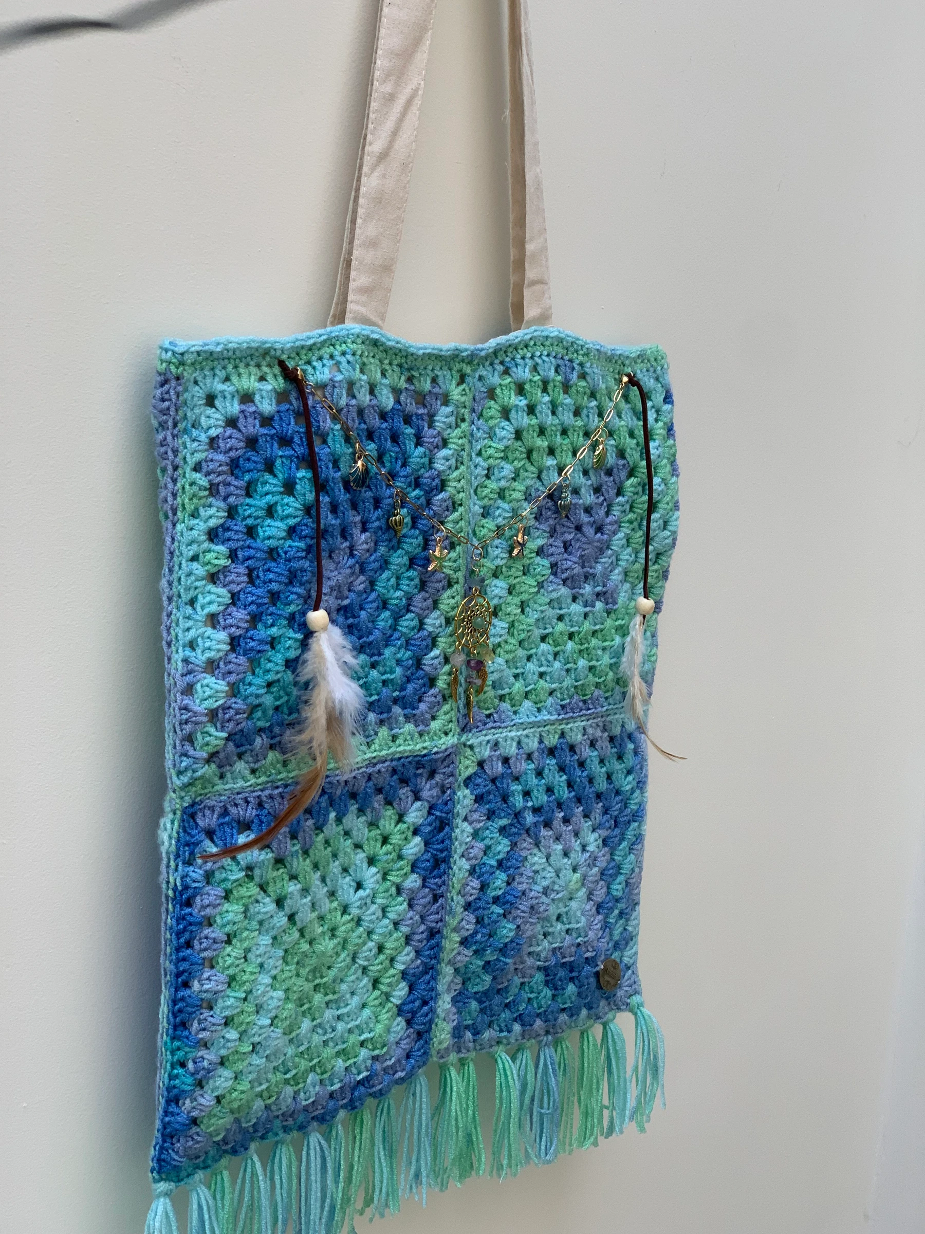 Tas Ibiza-style, Made By Anne. Nieuw!
